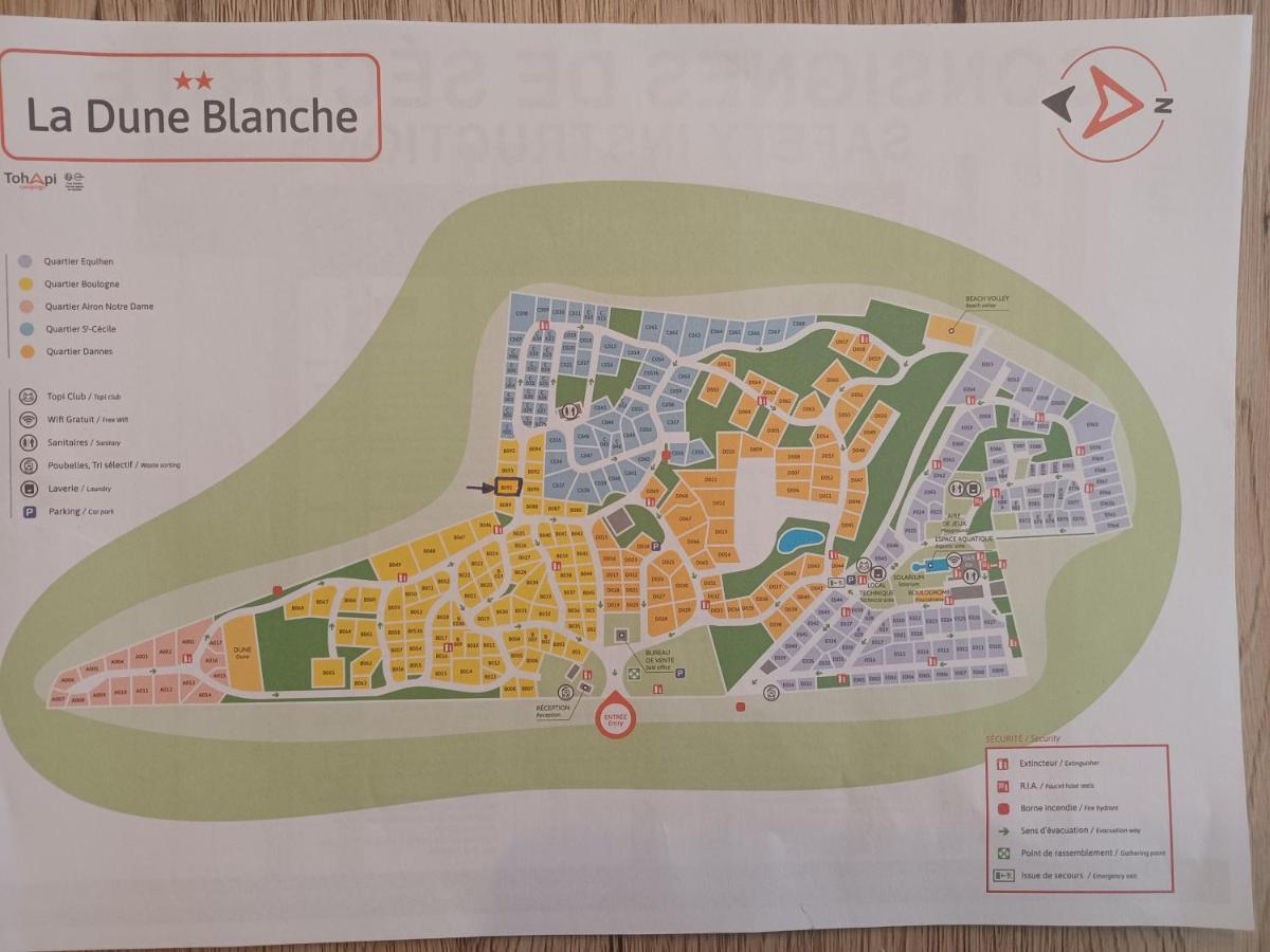 Camping La Dune Blanche 카미에르 외부 사진